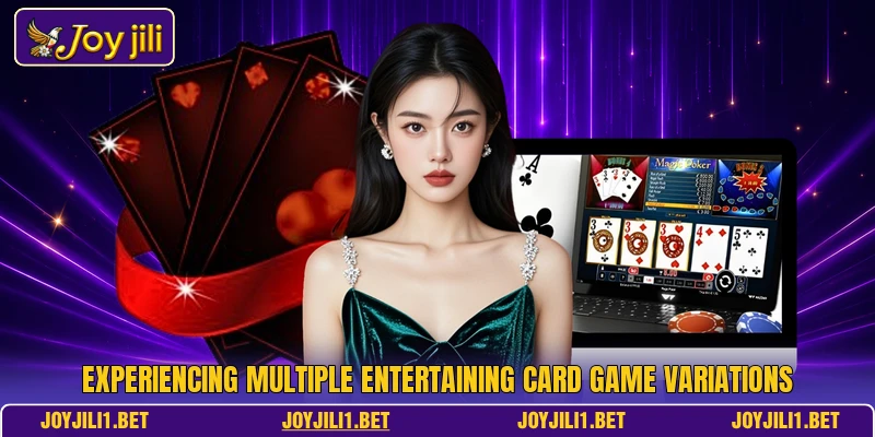 Experiencing multiple entertaining card game variations Experiencing multiple entertaining card game variations