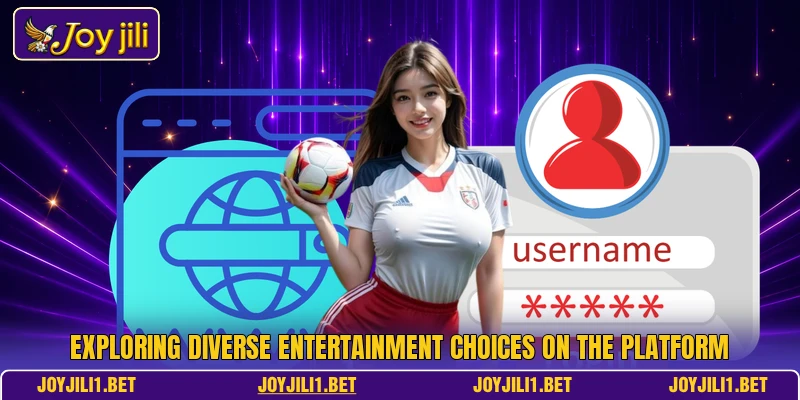 Exploring diverse entertainment choices on the platform