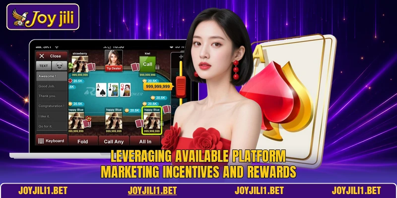 Leveraging available platform marketing incentives and rewards Leveraging available platform marketing incentives and rewards