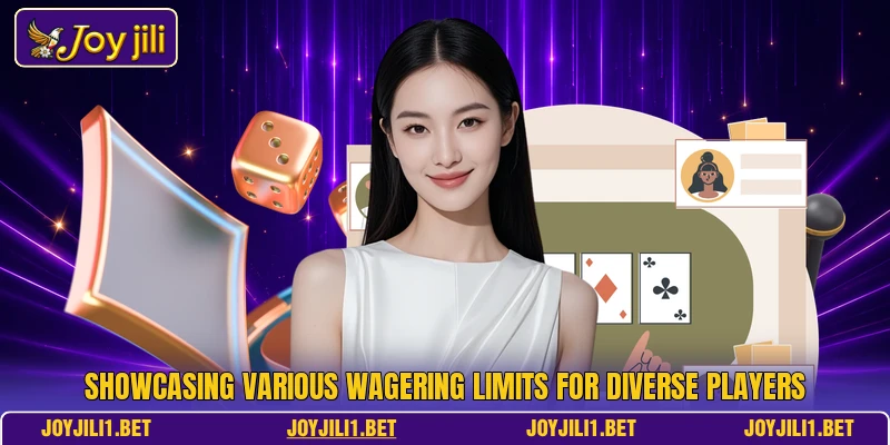 Showcasing various wagering limits for diverse players Showcasing various wagering limits for diverse players
