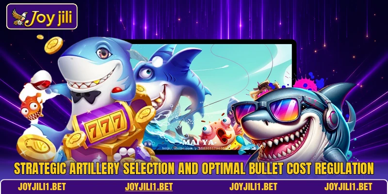 Strategic artillery selection and optimal bullet cost regulation Strategic artillery selection and optimal bullet cost regulation