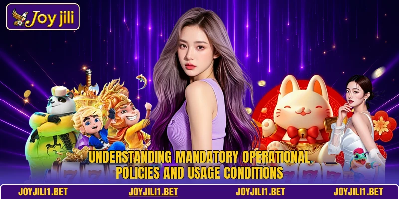 Understanding mandatory operational policies and usage conditions